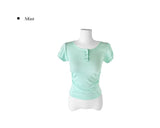 Ong Button Puff Slim Short Sleeve T-Shirt