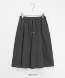 [unisex] Gecom Pigment Banding Bermuda Pants