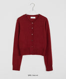 Wito Color Round Crop Cardigan