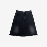 Healy midi jean skirt