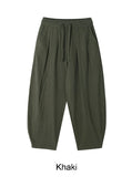 Diel Linen Pintuck Banding Pants
