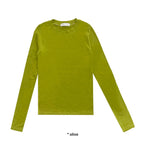 WOOL SLIM LONG SLEEVE