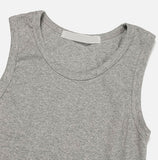 [1+1] basic muscle fit ribbed tank top