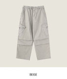 Kinz Dyeing Washing Snap Cargo Pants