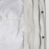 Mel pocket leather pointed work jacket