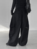 Carpenter Rivet Curved Banding Pants