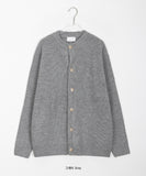 [unisex] Markel round wool over cardigan