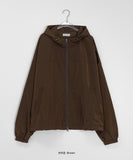 [unisex] Duque Summer Nylon Hood Over Wind Jumper
