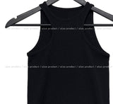 Vivi Unbalance Rribbed Sleeveless