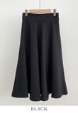 Lanin Basic Flare Long Skirt