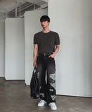 [LAN ARCHIVE] Pintuck Waffle Short Sleeve T-Shirt