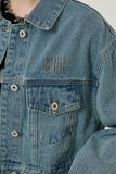 Flower Denim Jacket