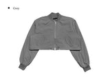 Ilu Nylon Windbreaker Skirt Set
