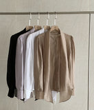 Teulie Chiffon Tie Puff Blouse