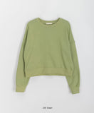 Shimmerb Round Color Crop Sweatshirt