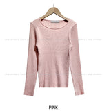 [U-BASIC] Herona Round Ribbed Knit