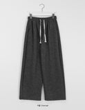 [unisex] Seina Banding Brushed Wide Knit Pants