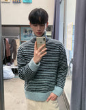 LEAD ST High Neck Crop Knit