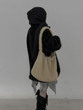 Poodle Wide Fur Shoulder Bag
