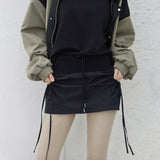Vne Nylon String Mini Skirt