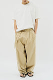 Tag Wide Belted Pants