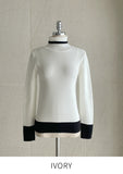 Zeto color matching polar knit