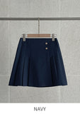 Belind Pleats Mini Skirt Pants