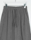 [BAONHAUS] Fenmi Stripe Banding Wide Pants