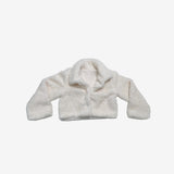 Dinaon Fluffy Crop Jacket