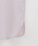 [BAONHAUS] Pohill Stripe Short Sleeve Blouse