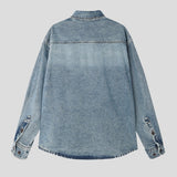 Hamb Work Patch Denim Shirt