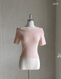 Fierun Off Shoulder Knit