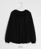 Ontone Summer Linen Hood Cardigan