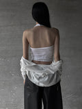 Stud Halter Sleeveless
