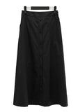 Rugyu Button Skirt