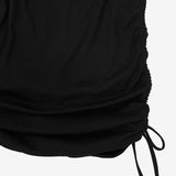 Mudio Cardigan + Sleeveless + String Skirt Set