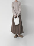 [Premium] Peanut Wool Cable Knit