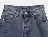 Doon Side Rivet Wide Denim Long Pants