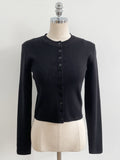 Miette Ribbed Sleeveless Cardigan Set