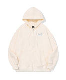 Wind Puppy Embroidered Hood Zip-Up
