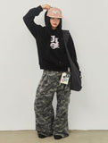 Cotton Canvas Badge Cross Bag