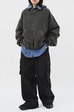 Det Washed Cropped Hoodie