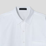 Sepia Minimal Crop Shirt