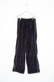 (W) Pearls Velvet Pants