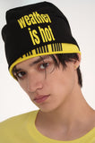 I'm hot double beanie