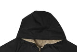 Hiya Reversible Hood Fur Jacket Jumper