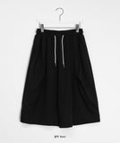 [unisex] Senbro Banding Balloon Bermuda Pants
