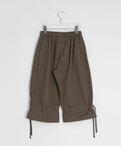[BAONHAUS] Loenin Cotton Strap Bermuda Pants