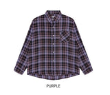 Doze loose fit check shirt