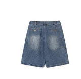 Sword Bermuda Denim Pants